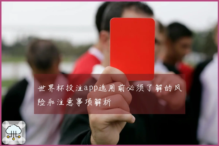 世界杯投注app选用前必须了解的风险和注意事项解析